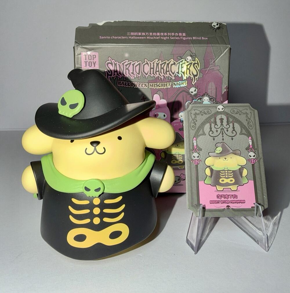 TopToy Sanrio Halloween Mischief Night Figure - Naughty Witcher Pompompurin
